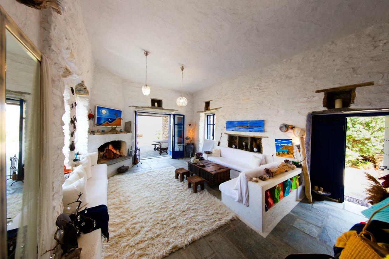 Amelia Beachfront Villa Korissia  Exterior photo