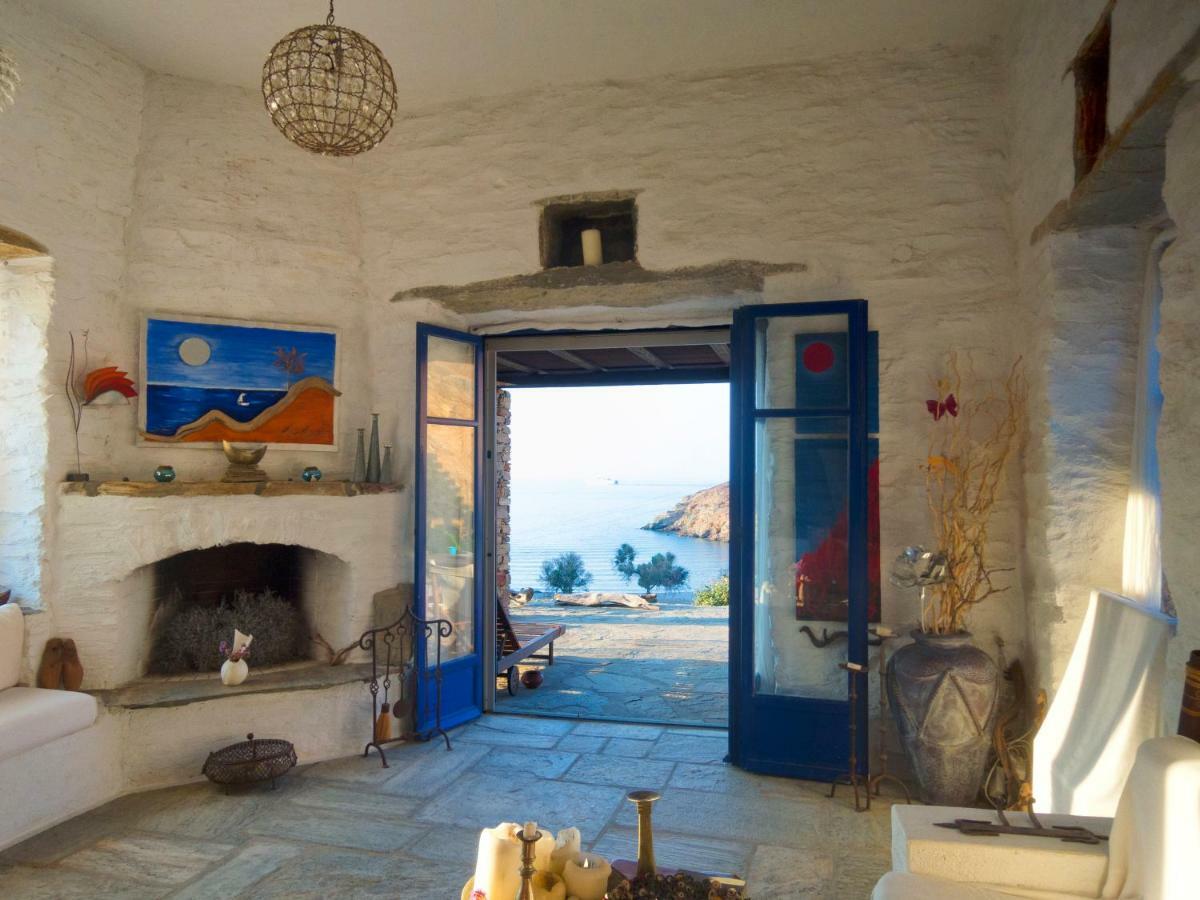 Amelia Beachfront Villa Korissia  Exterior photo